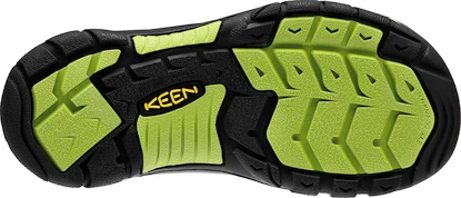 Sandales pour enfant Keen  Newport H2 JR Black/Lime Green