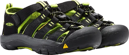 Sandales pour enfant Keen  Newport H2 JR Black/Lime Green