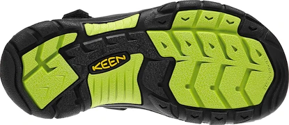 Sandales pour enfant Keen  Newport H2 K Black/Lime Green