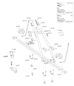 Sangle de serrage Thule  50718