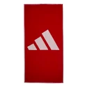 Serviette adidas  3Bar Towel Small Scarlet