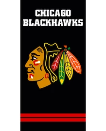 Serviette Official Merchandise NHL Chicago Blackhawks Black