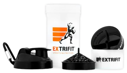 Shaker  Extrifit  Šejkr se zásobníky 600 ml + 150 ml + 200 ml