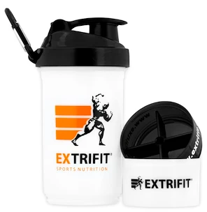 Shaker  Extrifit  Šejkr se zásobníky 600 ml + 150 ml + 200 ml