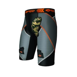 Short avec suspensoir Shock Doctor 30160 X-Fit Cross Comp.Hockey Short Black/Grey Senior