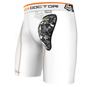 Short avec suspensoir Shock Doctor  AirCore Hard Cup Youth S, noir