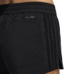 Short pour femme adidas  Pacer 3-Stripes Woven Heather Shorts Black