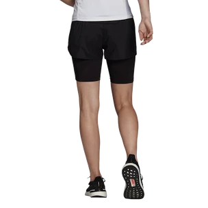 Short pour femme adidas  Run Fast 2in1 Shorts Black XS