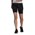 Short pour femme adidas  Run Fast 2in1 Shorts Black XS