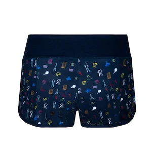 Short pour femme BIDI BADU  Chidera Tech 2 In 1 Shorts Dark Blue, Mixed L