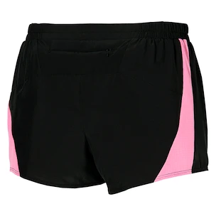 Short pour femme Mizuno  Aero 2.5 Short Black/Wild Orchid