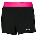 Short pour femme Mizuno Alpha 4.5 Short Black/Pink Peacock M