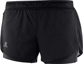 Short pour femme Salomon Agile 2in1 Black