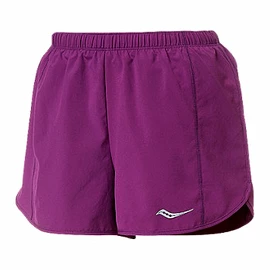 Short pour femme Saucony  Rush 3" Woven Purple