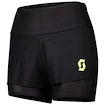 Short pour femme Scott  Hybrid Shorts RC Run Black/Yellow L