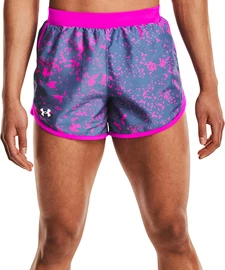 Short pour femme Under Armour Fly By 2.0 Printed Short Mineral Blue