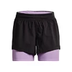 Short pour femme Under Armour  Iso-Chill Run 2N1 Short-GRY