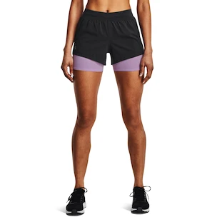 Short pour femme Under Armour  Iso-Chill Run 2N1 Short-GRY