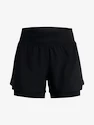 Short pour femme Under Armour  RUN STAMINA 2IN1 SHORT-BLK