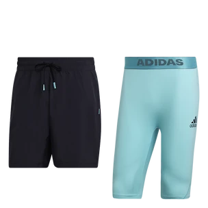 Short pour homme adidas  Paris 2 in 1 Short Carbon XXL