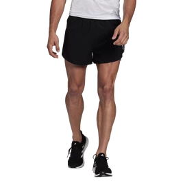 Short pour homme adidas Run Fast Reflective Split Shorts Black