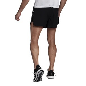 Short pour homme adidas  Run Fast Reflective Split Shorts Black S