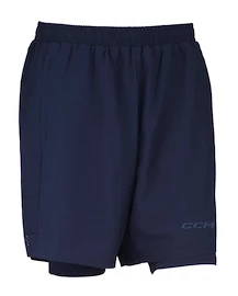 Short pour homme CCM 2 IN 1 Training Short True Navy