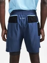 Short pour homme Craft  PRO Trail 2in1 Blue