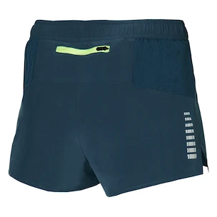 Short pour homme Mizuno  Aero Split 1.5 Short Orion Blue XL