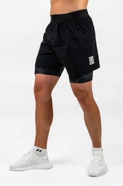 Short pour homme Nebbia Compression 2in1 shorts black