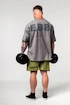 Short pour homme Nebbia  Washed-off Gym Sweatshorts NO BS Light Green