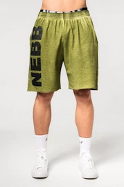 Short pour homme Nebbia Washed-off Gym Sweatshorts NO BS Light Green