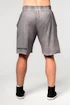 Short pour homme Nebbia  Washed-off Gym Sweatshorts NO BS Light Grey