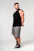 Short pour homme Nebbia  Washed-off Gym Sweatshorts NO BS Light Grey