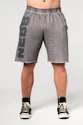 Short pour homme Nebbia  Washed-off Gym Sweatshorts NO BS Light Grey