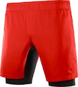 Short pour homme Salomon  XA Twinskin Short Goji Berry S