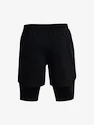 Short pour homme Under Armour  LAUNCH 5'' 2-IN-1 SHORT-BLK