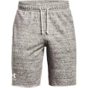 Short pour homme Under Armour  RIVAL TERRY SHORT white 4XL