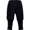 Short pour homme Under Armour  Run Anywhere 2N1 Long STS black