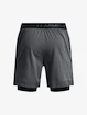 Short pour homme Under Armour  Vanish Woven 2in1 Sts-GRY