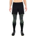 Short pour homme UYN  Running Exceleration Shorts 2in1 Black