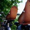 Siège de vélo Urban Iki  BIO Front seat Haniwa Brown/Bincho Black