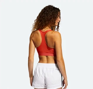 Soutien-gorge pour femme adidas  Drst Ask Bra rouge, XS