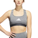 Soutien-gorge pour femme adidas  PWR Mid-Support Dark Grey Heather