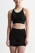 Soutien-gorge pour femme Craft Stay COOL Fuseknit Low Impact black XS