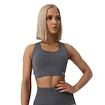 Soutien-gorge pour femme GymBeam  FLO Sports Bra Grey