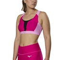 Soutien-gorge pour femme Mizuno  High Support Bra Pink Peacock S