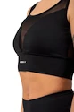 Soutien-gorge pour femme Nebbia  Black Mesh Design Sports Bra "Breathe" 412 black