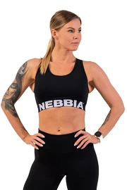 Soutien-gorge pour femme Nebbia Medium Impact Cross Back Sports Bra 410 black