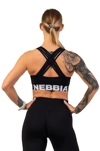 Soutien-gorge pour femme Nebbia  Medium Impact Cross Back Sports Bra 410 black